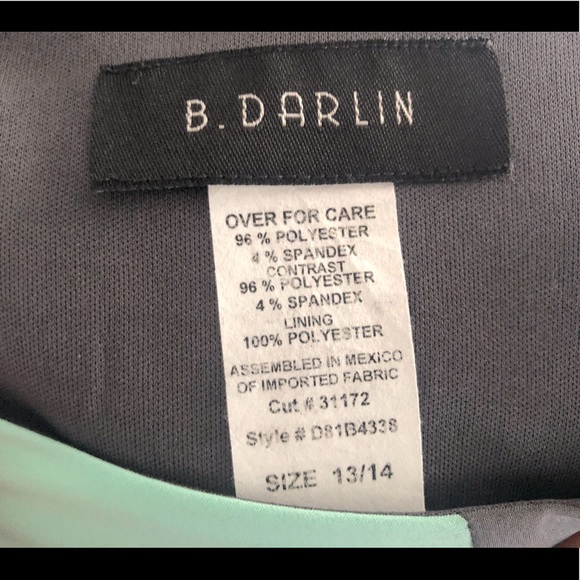 B. Darlin A-Line striped dress - Picture 4 of 4